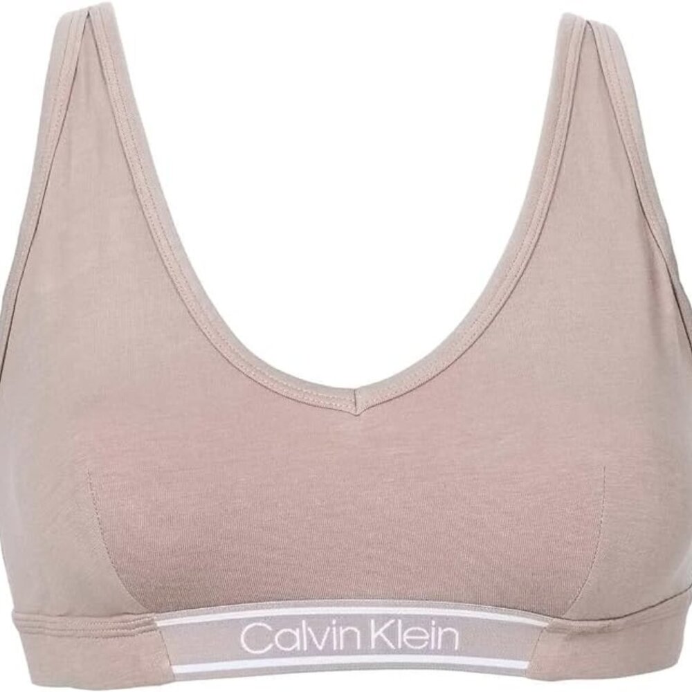 Calvin Klein Women`s Comfort Brallete - Baby Pink - Medium